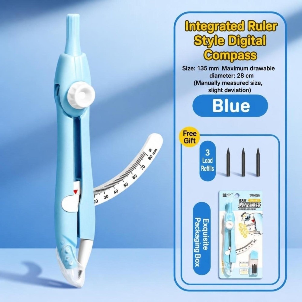 Digital Display Compass Lock-D - Compass Geometry Set review and price