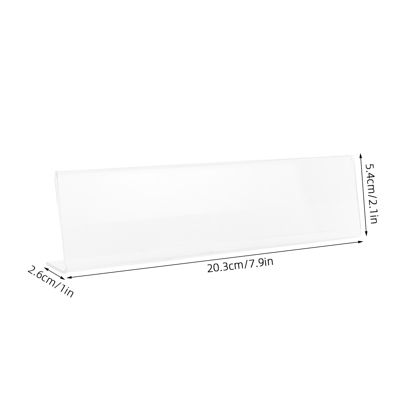 6Pcs Acrylic Name Plate Holder - Desk Name Plate review and price