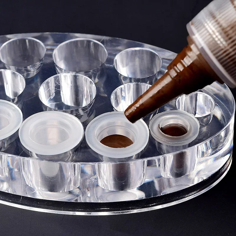 Acrylic Tattoo Ink Cup Stand H - Calligraphy Ink Bottle review and price
