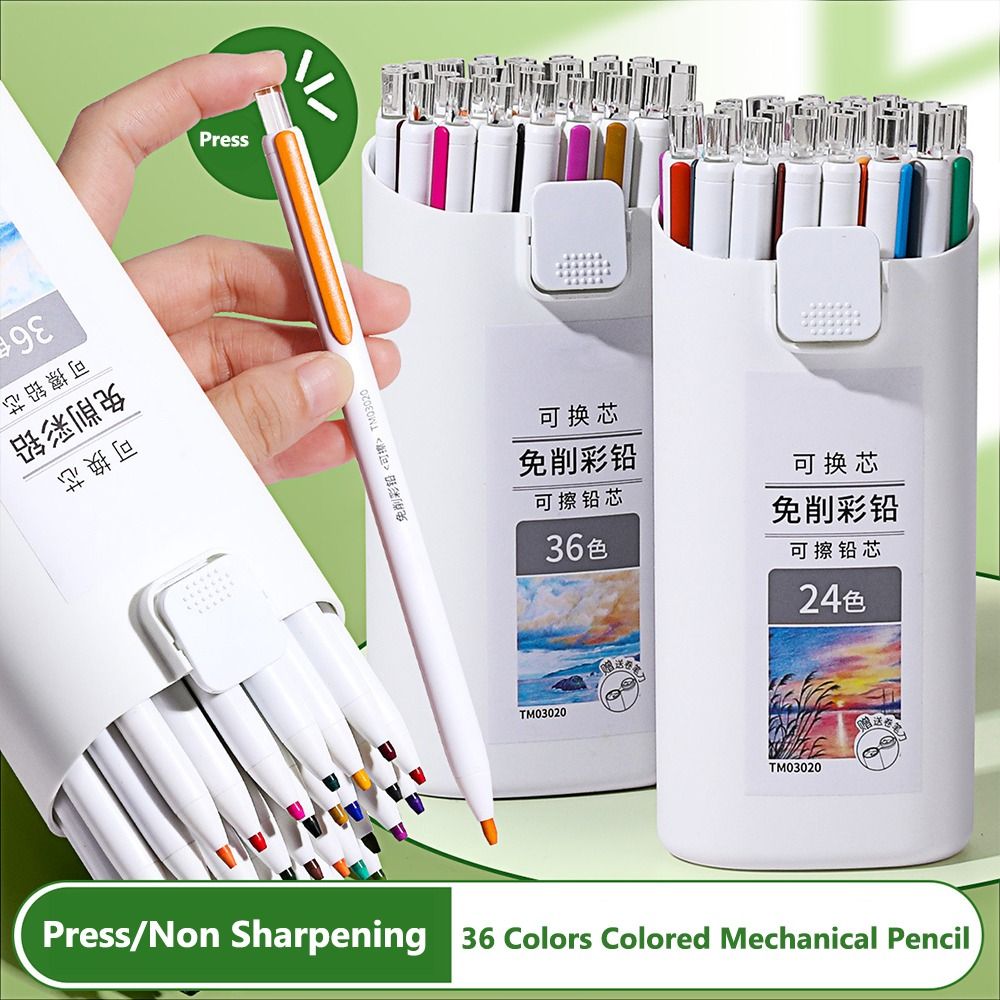 Non Sharpening Colored Pencil  - Mechanical Pencil Lead review and price